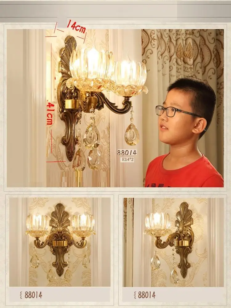 Зеркало Luminaria Parede Kinkiety аппликация лампе Murale де Кристалл Aplique Luz сравнению Wandlamp свет для Домашний Светильник Настенный светильник