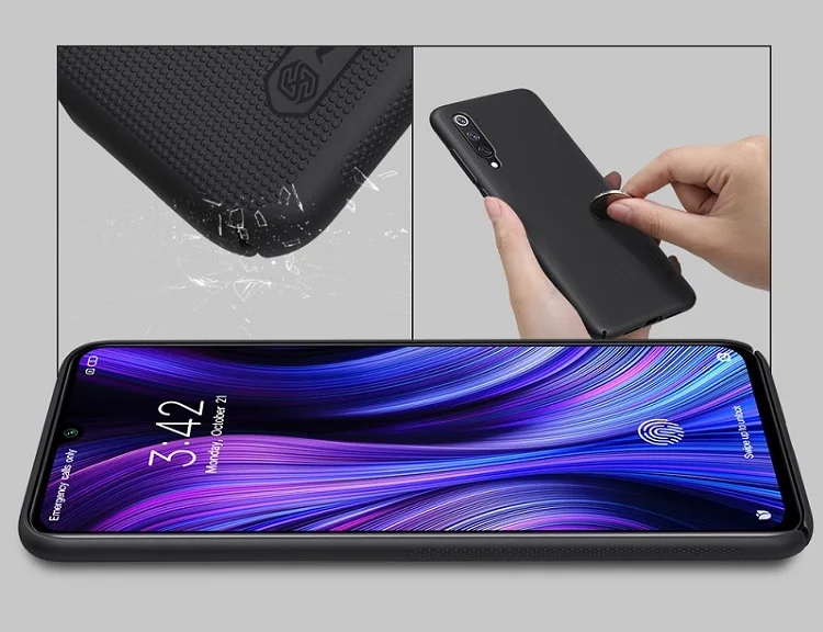 Для xiaomi mi 9 pro 5g чехол 6,39 NILLKIN матовый ПК Жесткий Чехол на заднюю панель Подарочный держатель для телефона для xiaomi mi 9 pro глобальная версия