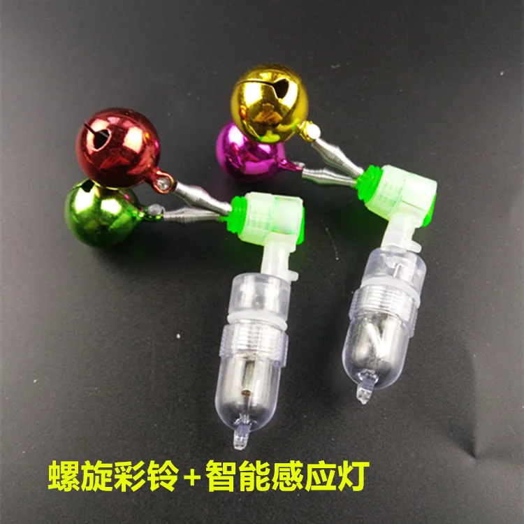 

Sea Fishing Rod Alarm Fishing Bell Spiral Rivet Casting Rods Sensing Intelligent Lamp Night Light Electronic Automatic Fish Fish