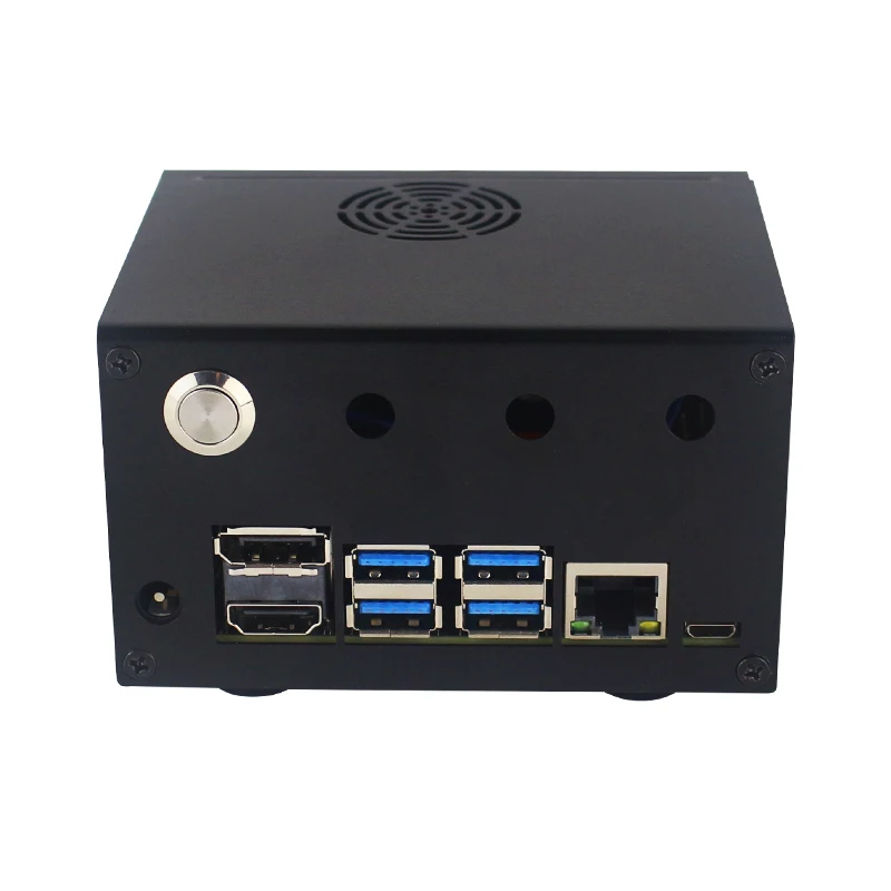 

NVIDIA Jetson Nano Metal Case / Enclosure with Power & Reset Control Switch for NVIDIA Jetson Nano Developer Kit