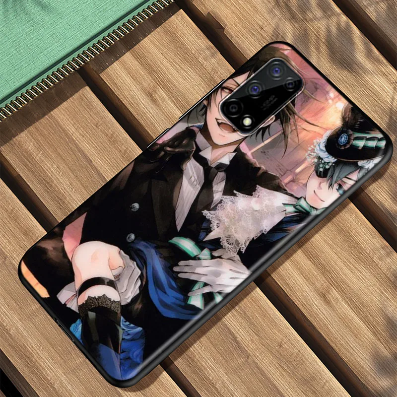 Anime Butler For OPPO A5 A9 A11X A1K A12 A12E A31 A32 A52 A53 A72 A73 A93 A94 AX7 Pro Soft Phone Case