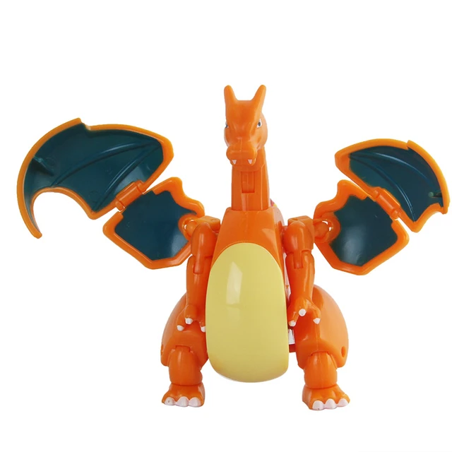 Brinquedo Pokemon Charizard Dentro De Pokebola Tamanho Real