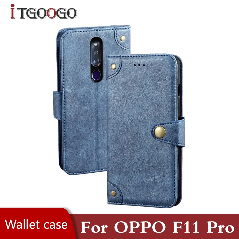 Чехол для мобильного телефона OPPO F11 Pro CPH1911 кожаный чехол-книжка на магните чехол