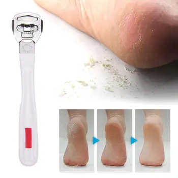 

Foot Callus Shaver Corn Cutter Callus Hard Skin Remover Feet Pedicure Razor Tool Stainless Steel Foot File Razor With 20 Blades