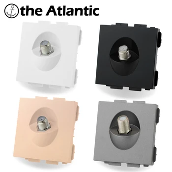 

S Series- Antenna Satellite TV Connection Port Module Wall Wiring Outlet DIY Free Part Combination Socket