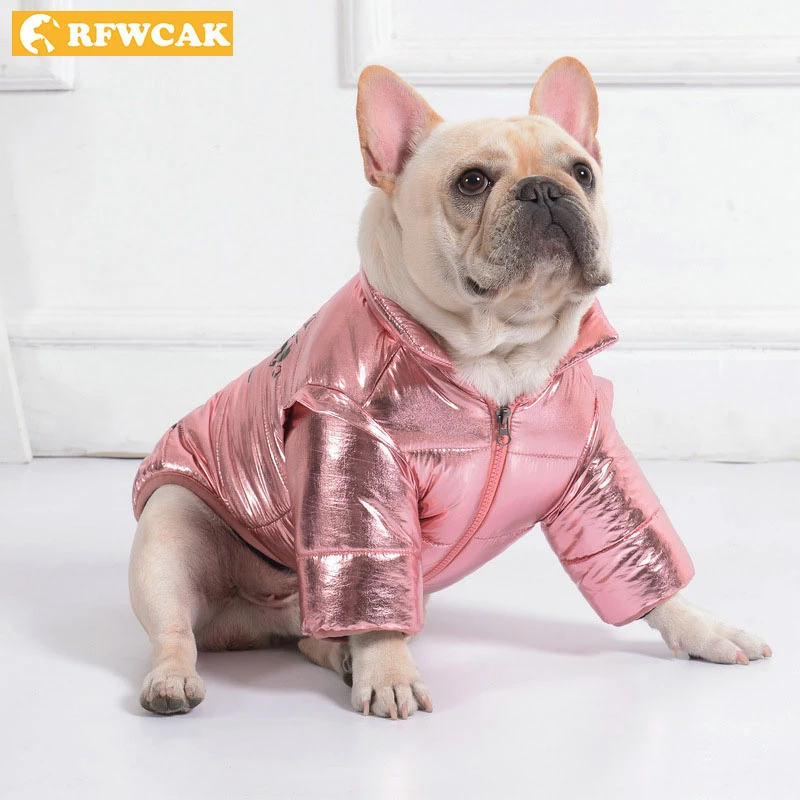 

Winter Pet Clothes For Dogs Reflective Waterproof Dog Coat Jacket Warm Fleece Puppy Jumpsuits Chihuahua French Bulldog Clothing