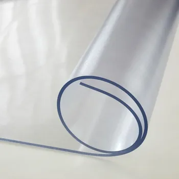 

Tablecloth Waterproof Anti-scalding Disposable Plastic Crystal Table Mat Transparent Soft Glass Environmental Protection PVC P0