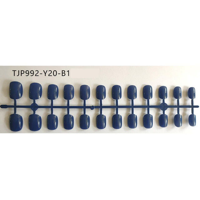 False Nail Tips Solid Color Matte Super Long Coffin False Nail Ballet Press on Nails Tips for Artificial Fingernails