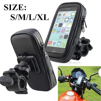 

Waterproof Motorcycle Bicycle Universal MTB Bicycle Bike Phone Holder Bag Case Waterproof Motorcycle Handlebar Bracket