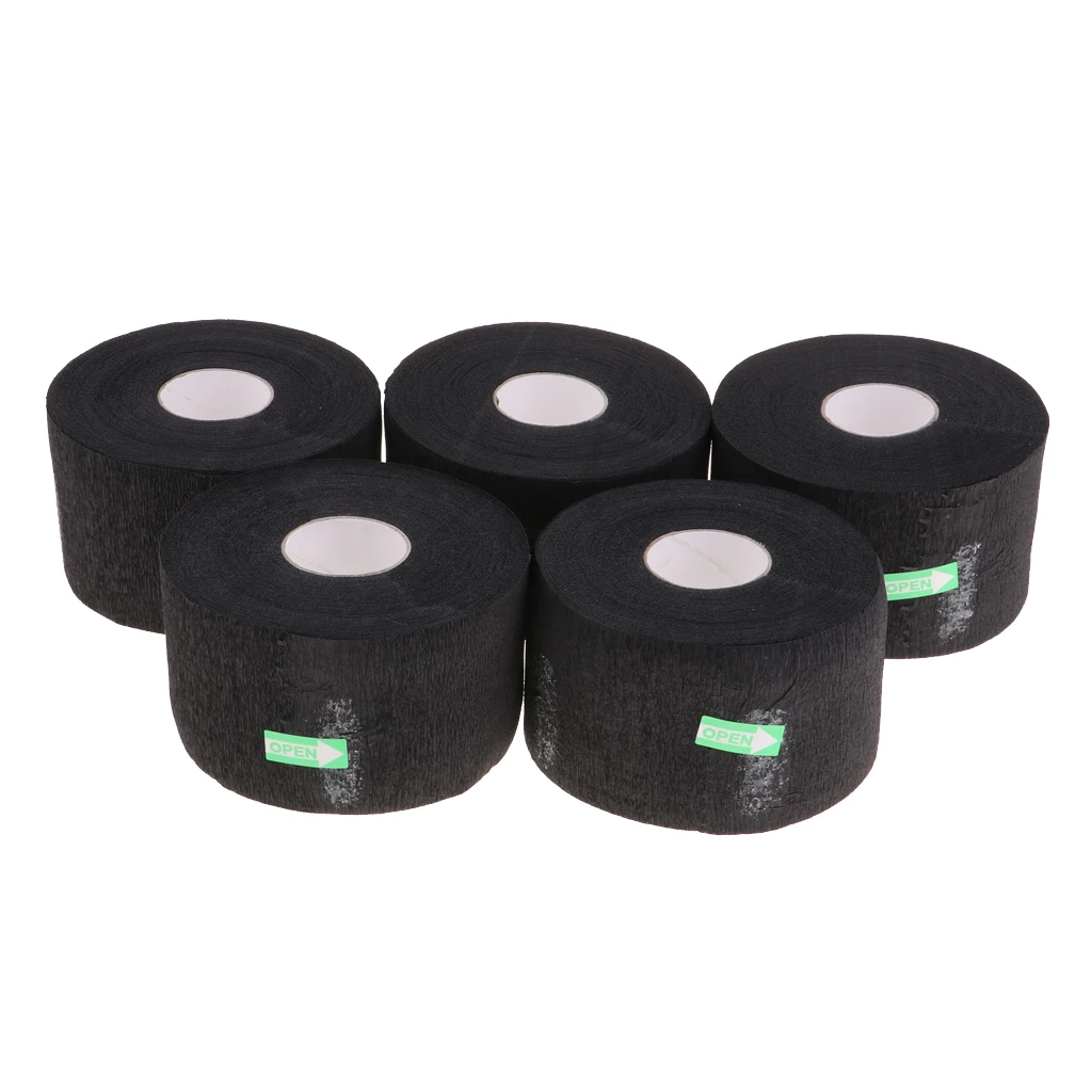5 Rolls/Set Barber Salon Neck Strip Elastic Paper Collar Rolls, Barber Shop Salon Cape Hairdressing Tools