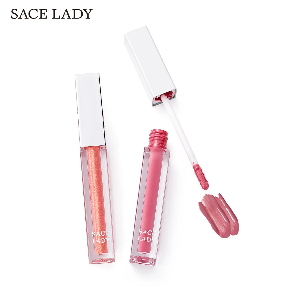 

SACE LADY 9 color mirror lip glaze moistens moisturizing glass lip plump lip SL611