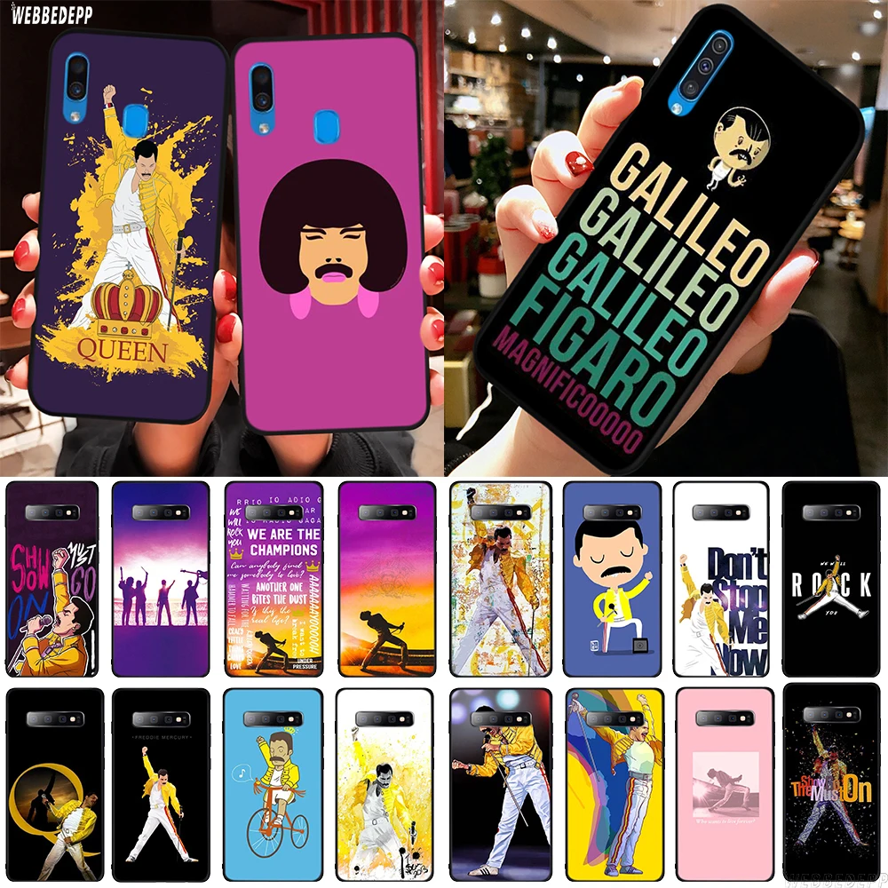 Чехол из ТПУ для samsung Galaxy A2 Core A20e A70s J4 J6 Plus Prime J7 Duo J8 мягкий чехол Фредди Меркури Queen