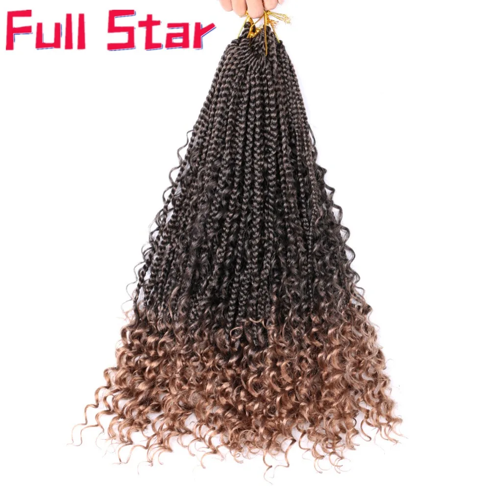 messy box braids41