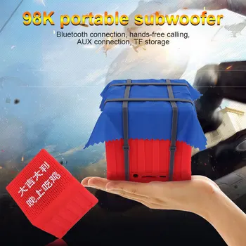 

NEW 98K Portable Subwoofer Stereo Wireless Bluetooth Speaker Mini For Phone Computer Outdoor Loudspeaker Music bass speaker
