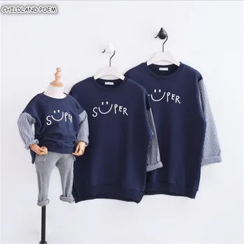 

Family Matching Clothes Autumn Mother And Daughter Clothes Cotton Family Look Father Son Sweatshirt Clothes Mommy And me Clothes