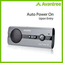 Avantree Bluetooth автомобильный комплект Авто мощность на козырек с датчиком движения, поддержка gps, музыка, громкая связь для мобильных телефонов