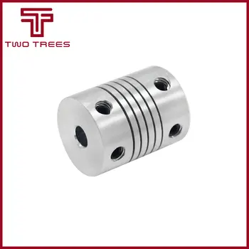 

1PCS 3D Printer Parts Accessory Stepper Motor Aluminum Alloy Z Axis Flexible Coupling Coupler Shaft Couplings 5mm*8mm*25mm