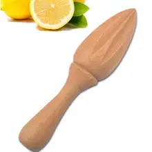 1 шт. кухонные принадлежности для выпечки, мини ручной деревянный лимон нажмите ручку, пресс, инструмент для выдавливания сока, цветной экстрактор