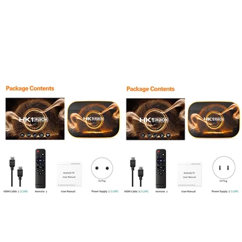 

HK1 RBOX Smart TV Box Android 10 4GB 64GB RK3318 1080P H.265 4K for Google Player Store Youtube Set Top Box