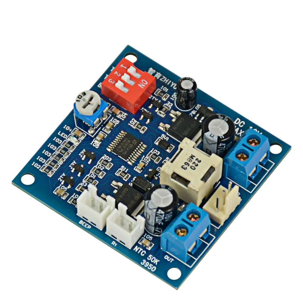 DC 12V PWM PC CPU Fan Temperature Control Speed Controller Max 5A Speed