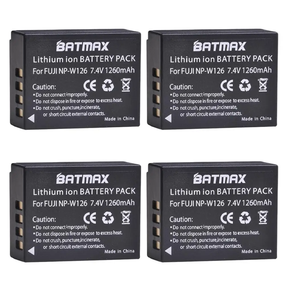 Akgraves + Lcd para Fujifilm Carregador Dual Peças 1260mah np W126 Bateria Np-w126 X-t2 Xt2 Xa3 X-t20 Xt20 X100f Usb 4 - Image 2