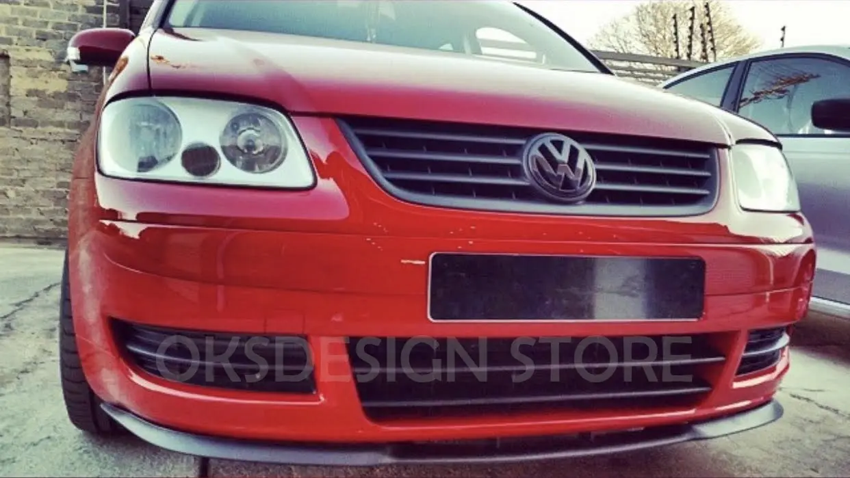 Универсальный передний спойлер для VW VOLKSWAGEN TOURAN &amp SHARAN CUPRA R | Автомобили и