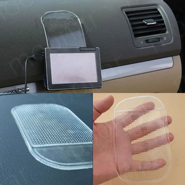 

HOT 360 Degree Avirulent Magic Sticky Pad Non-Slip Pad for Phone Anti-Slip Mat for Mp3 Mp4 Lab Mat For Car Bathroom