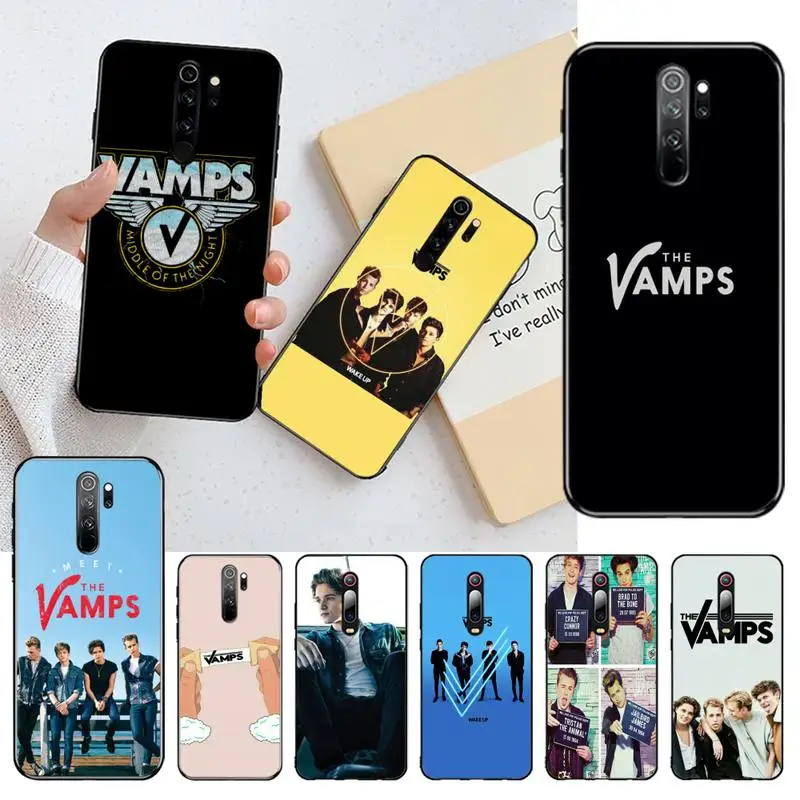 PENGHUWAN Красивый Музыкальный ремешок The Vamps мальчик чехол для телефона Redmi Note 8 8A 7 6 6A 5