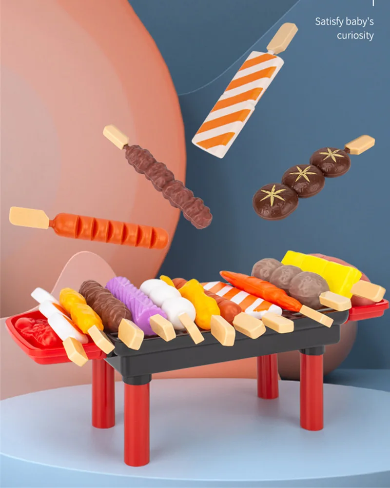 cuisine,Simulation de Barbecue pour bébé,jouet pour enfants
