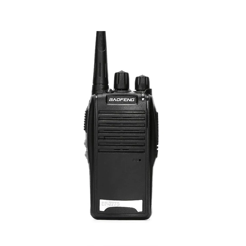 2 шт. Baofeng BF-777s иди и болтай Walkie Talkie двухдиапазонный портативный двухстороннее радио УВЧ 400-470 МГц 16 каналов Портативный трансивер