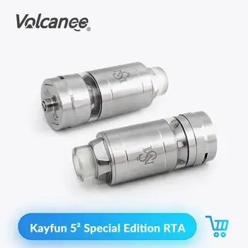 

Volcanee Kayfun 5² Special Edition RTA 25mm Diameter Airflow Control Top filling Rebuildable Vape Tank Atomizer E cig