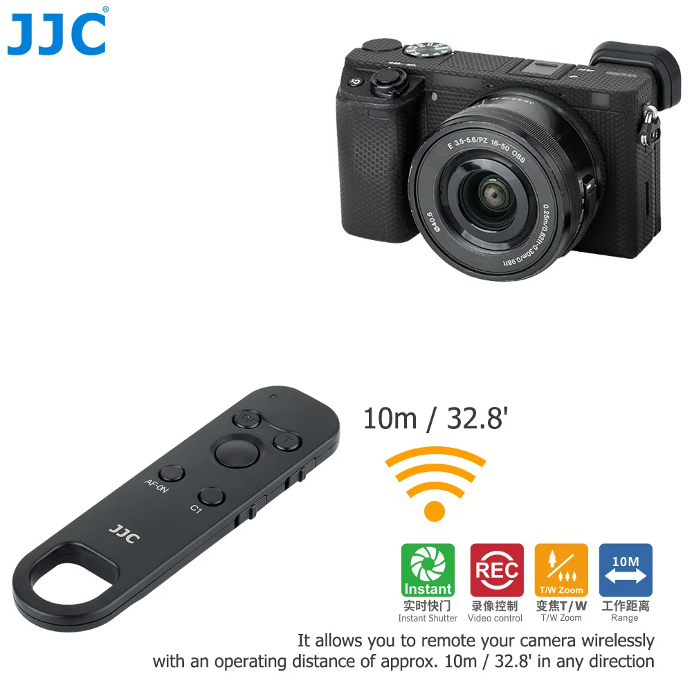 JJC RMT-P1BT Bluetooth Controle Remoto Sem Fio