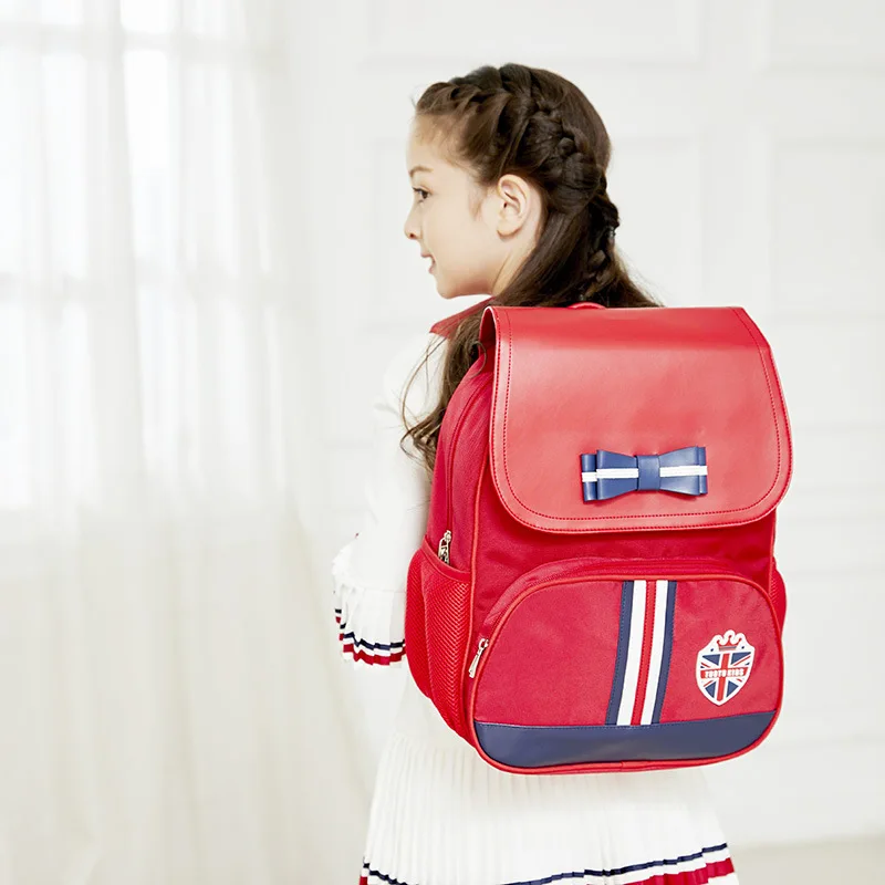

Picture CHILDREN'S School Bags Young STUDENT'S Children 1--6 Grade Shoulder Burden Relieving Schoolbag for Elementary School Stu