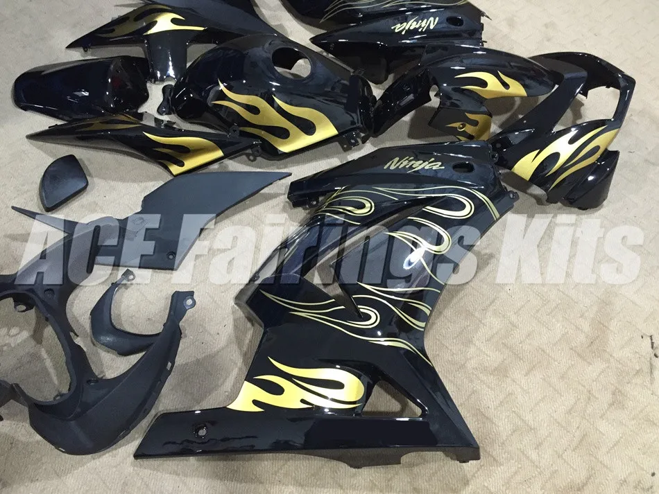 Комплект обтекателей ABS для Kawasaki Ninja250 EX250 ZXR250 2008- 08 09 10 11 12 13 14 Набор обтекателей(литьевая форма)+ крышка бака