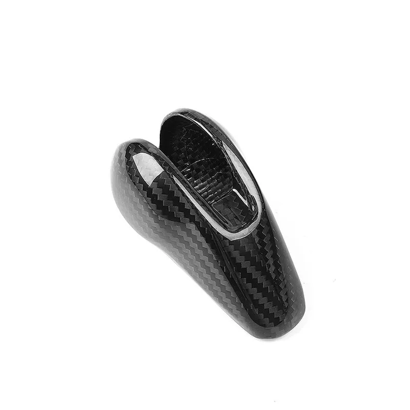 

Real Carbon Fiber Car Gear Shift Knob Cover Sticker Moulding Trim for Porsche 718 Boxster Cayman 2016 2017 2018 2019