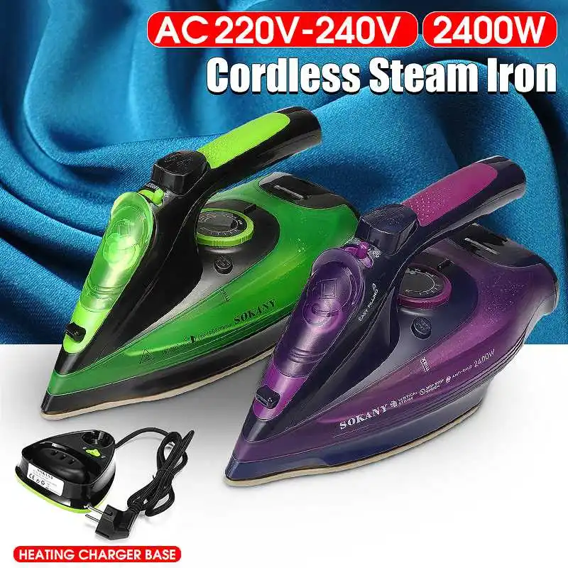 sokany cordless steam iron