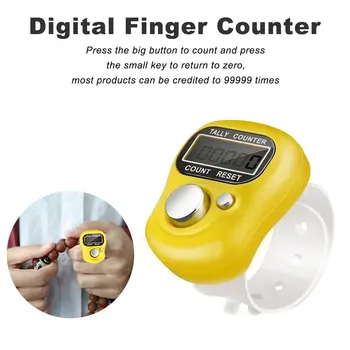 

Multicolor Stitch Marker And Row Finger Counter LCD Electronic Digital Tally Counter Factory Price Worldwide Hot Sales