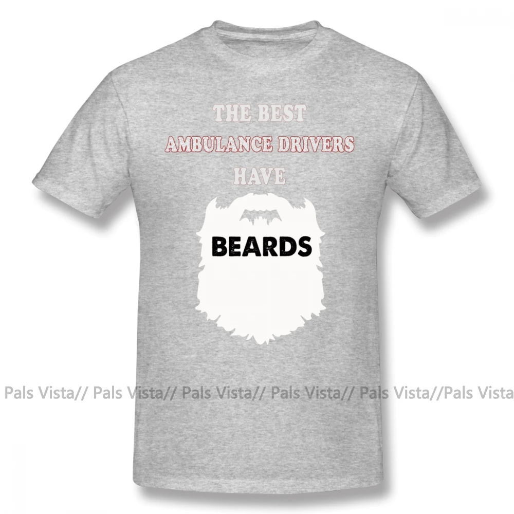 Футболка «скорая помощь», «скорая помощь водителя», «Beards Gift Idea», футболка, летняя футболка с короткими рукавами, хлопковая Футболка большого размера, Милая футболка