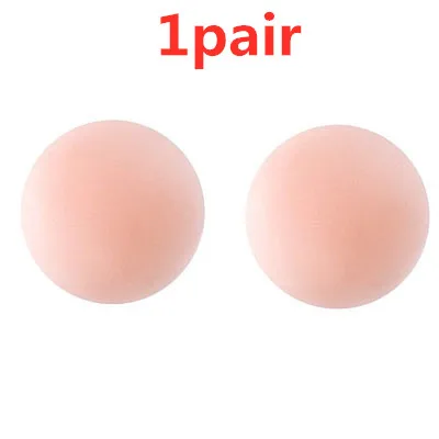 1Pair Style 1 Невидимые самоклеющиеся накладки на соски, Стикеры для женщин, накладки на бюстгальтер, многоразовые накладки на грудь, подтягивающие ленты, сексуальные силиконовые накладки на грудь с эффектом пуш-ап - Цвет: 1Pair Style 1