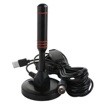 

Portable 25DB 1080P Antena Digital HDTV Antenna Indoor Signal Flat TV Antenna Receivers With USB TV Tuner