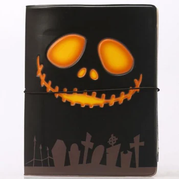 

3D Stereo Skull Passport Holder Passport Cover Documents Package Essential Travel Halloween Pumpkin Stereo Passport Holder