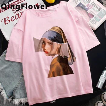 

Bay Guy Billie Eilish Harajuku T Shirt Men Unisex Ullzang Cool Streetwear Tshirt Streetwear Fashion T-shirt Casual Top Tees Male
