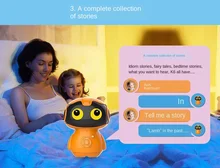 AI smart speaker artificial voice voice control, English conversation practice, Chinese learning will tell stories speaker more stories we tell