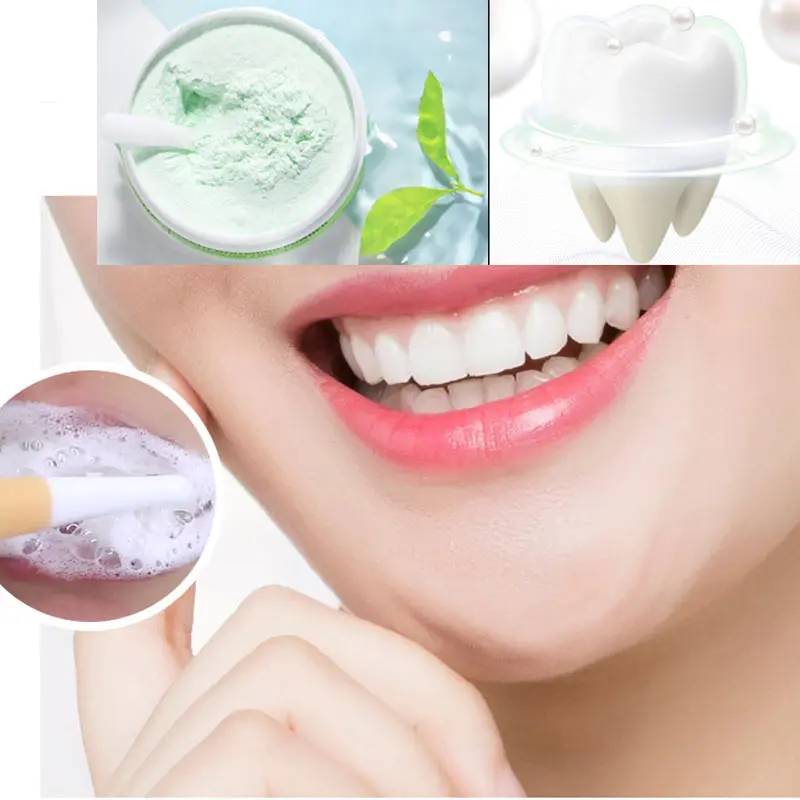

Teeth Whitening Powder Cleaning Hygiene Dental Tooth Remove Tartar Tangy Lemon Lime Fresh Safe Protect Bright Teeth Oral Care