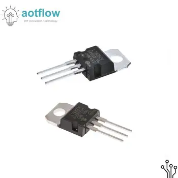 

Free Shipping 10pcs L7805CV L7805 7805 Voltage Regulator 5V 1.5A TO-220 aotflow