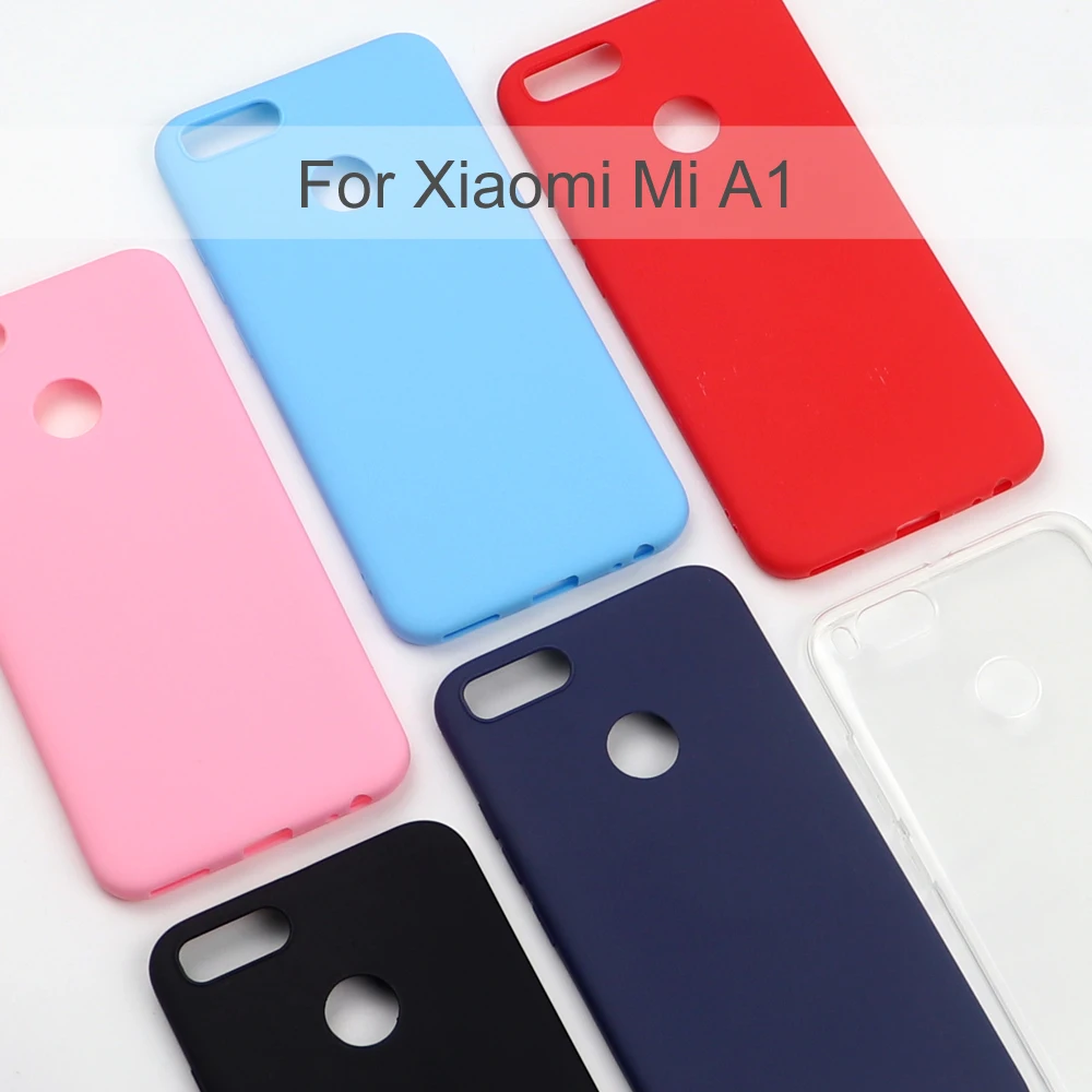 Силиконовый чехол для Xiaomi Mi A1 мобильный телефон TPU мягкий чехол-накладка |