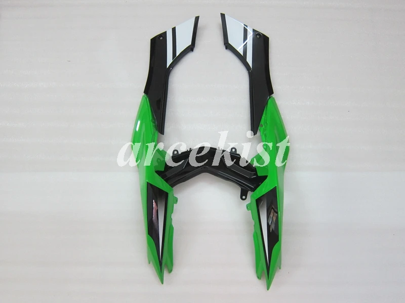 4 подарки ABS Полный обтекатели наборы Подходит для Kawasaki Ninja 300 EX300 300R 2013 Кузов Набор зеленый белый