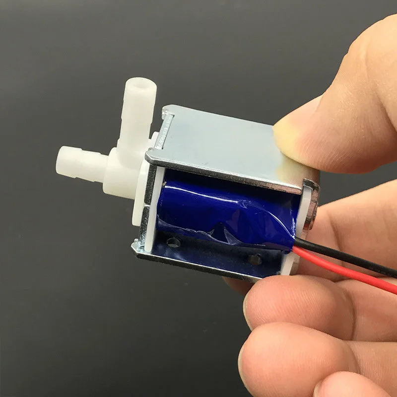 

DC 12V Micro Electric Solenoid Valve N/C Normally Closed Mini Water Air Valve