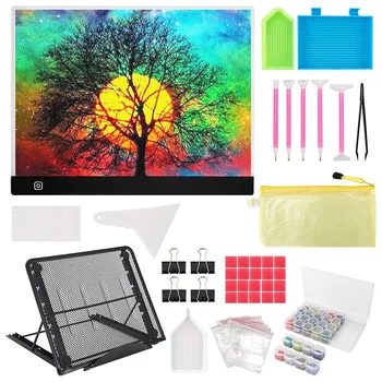 

B4 Diamond Painting LED Light Pad Kit, LED Artcraft Tracing Light Light