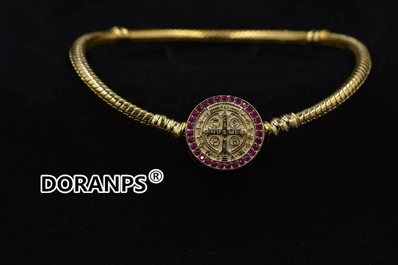 DORANPS 18K Позолоченные ювелирные изделия из бисера браслеты для женщин браслет с